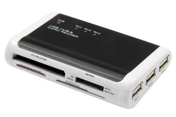 CYBER・USBハブ＆カードリーダ（PS3用）