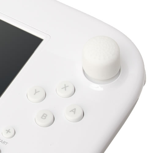 CYBER・アナログスティックカバー HIGHタイプ（Wii U GamePad用）〈ホワイト〉