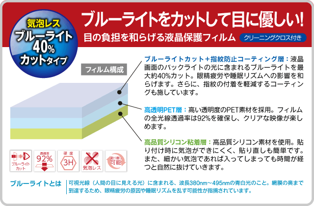 Cyber 液晶保護フィルム ブルーライトカットタイプ Switch Lite用 サイバーガジェット