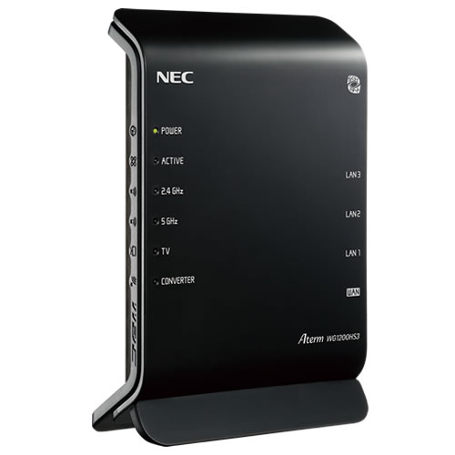 NEC Wi-Fiルータ Aterm WG1200HS3