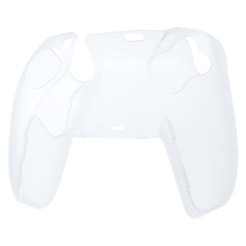 CYBER・コントローラープロテクトカバー Face Pro（PS5用）〈クリアホワイト〉
