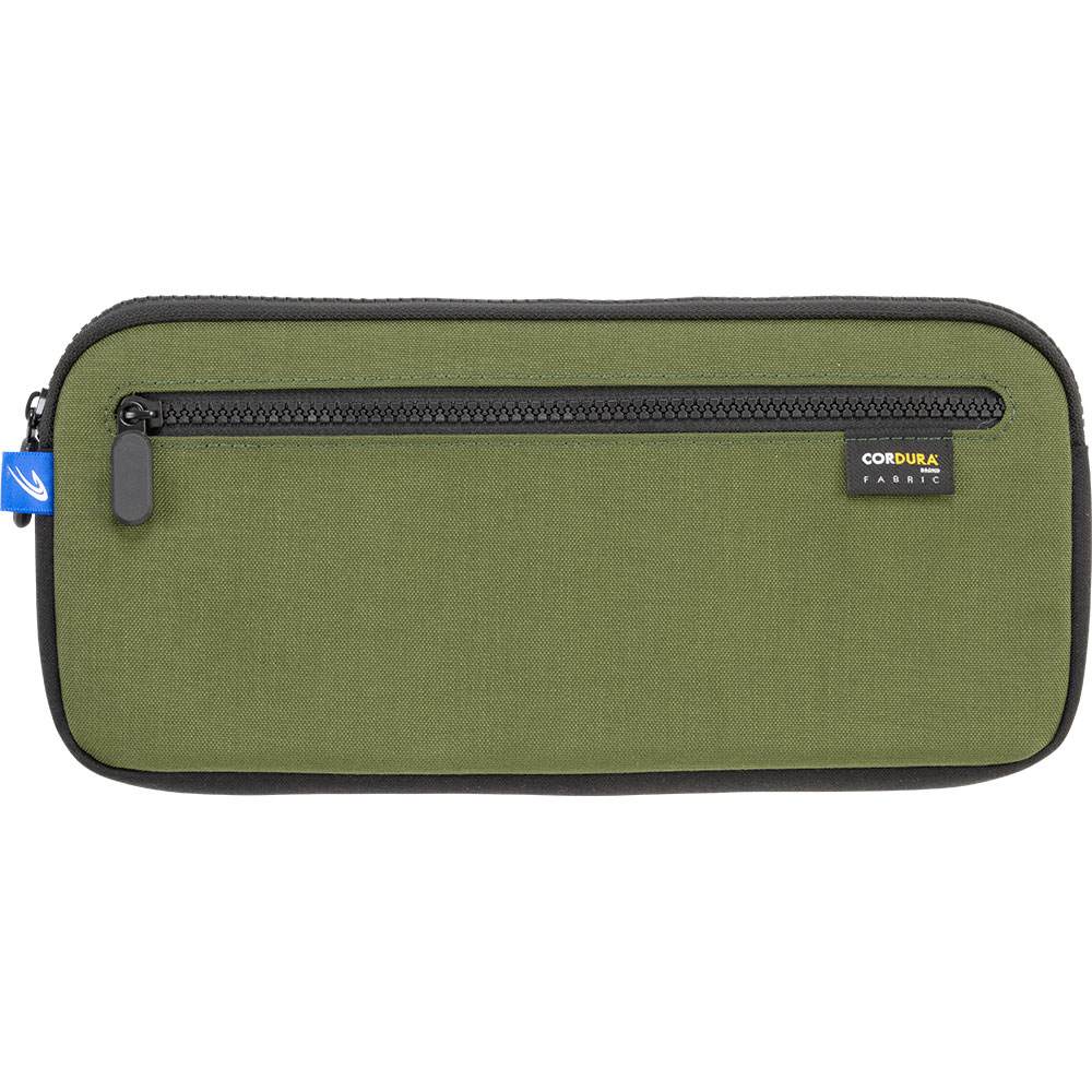 CYBER・CORDURA®ポーチ（Switch2用）モスグリーン×ブラック前面
