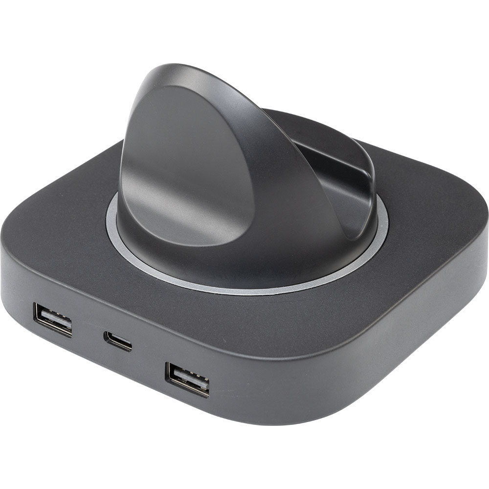 背面USB-Aポート×2、給電・充電専用USB Type-Cポート×1