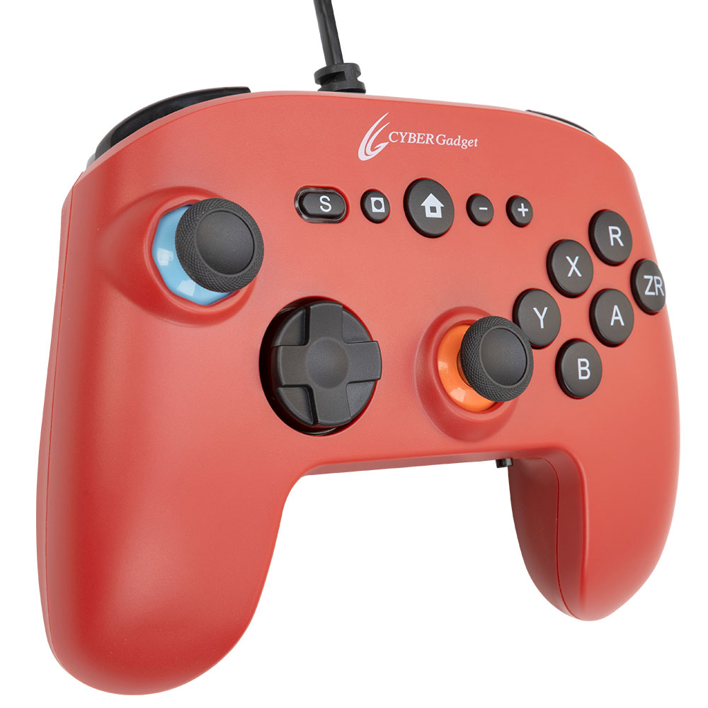 ホールエフェクトセンサー採用のWアナログスティック
Lスティックには八角ガイドを装備