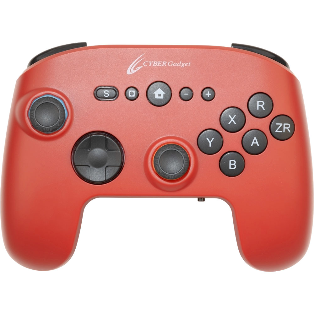 CYBER・ゲーミングコントローラー6B 無線タイプ（Switch2用）レッド