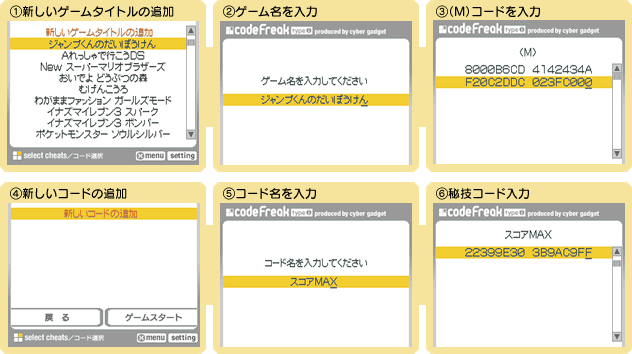 Cyber コードフリーク Type I Ds用 サイバーガジェット