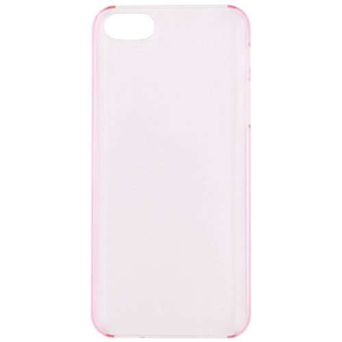 CYBER・ポリカーボネートカバー（iPhone5用）〈クリアピンク〉