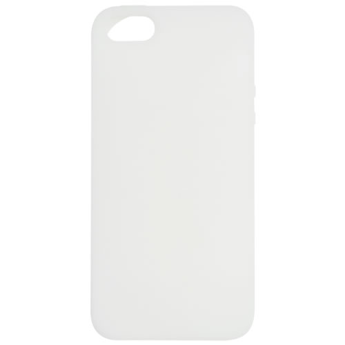 CYBER・シリコンケース（iPhone5用）〈クリアホワイト〉