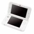 CYBER・シリコンジャケット（3DS LL用）〈クリアホワイト〉を3DS LLホワイトに装着。  » Click to zoom ->
