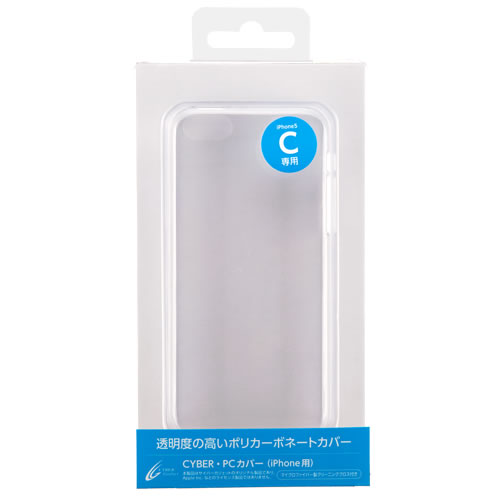CYBER・PCカバー（iPhone5c用）〈クリア〉