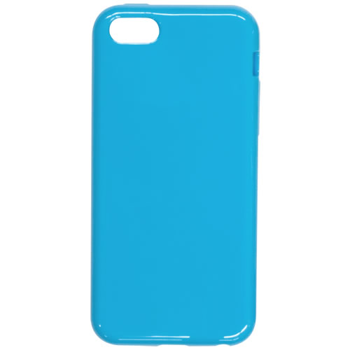 CYBER・TPUカバー（iPhone5c用）〈ブルー〉