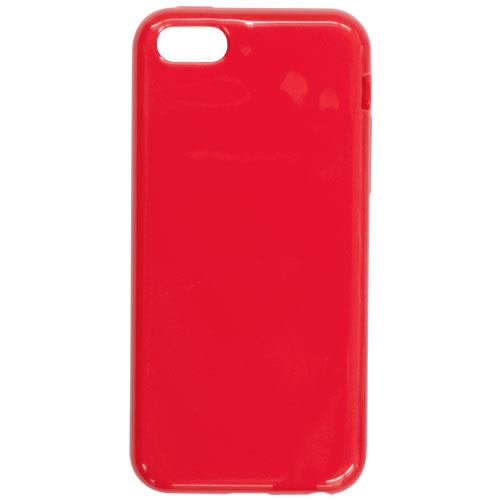 CYBER・TPUカバー（iPhone5c用）〈レッド〉