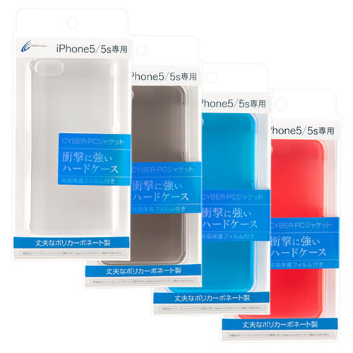 CYBER・PCジャケット（iPhone5／5s用）