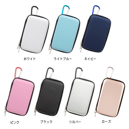 ホワイト／ライトブルー／ネイビー／ピンク／ブラック／シルバー／ローズ