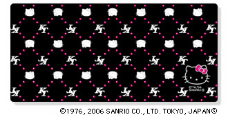 ハローキティ＆チャーミーキティ デコレーションフィルム （DS Lite専用）モノグラム