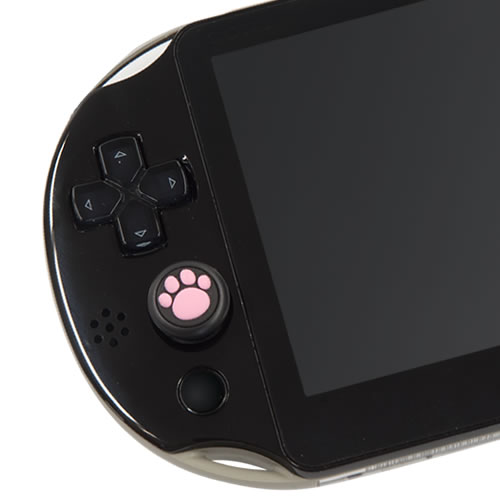 Cyber アナログスティックカバー ねこにゃん Ps Vita用 サイバーガジェット