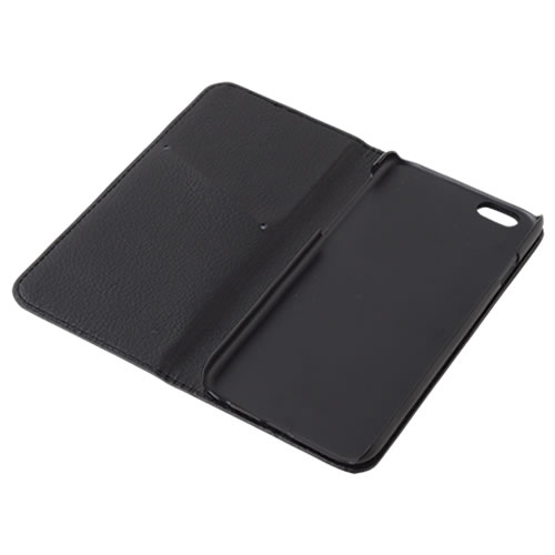 開いた状態　ICカード等を入れられるポケット付き