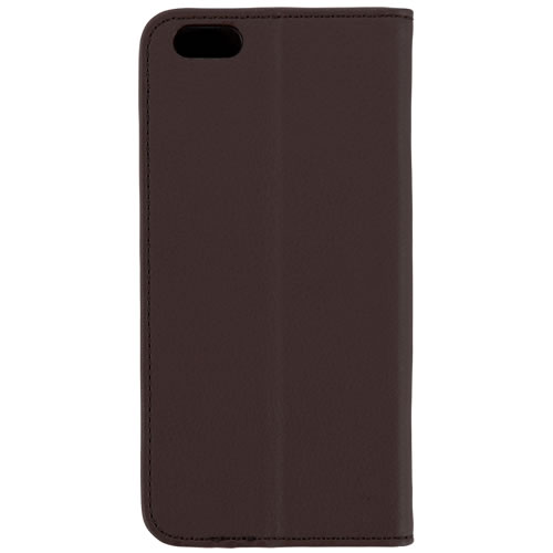CYBER・フリップケース（iPhone6 Plus用）〈ブラウン〉