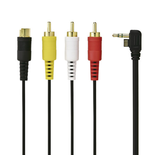 CYBER・S端子＋AVケーブル（PSP用）ビデオ端子とS端子の両方を搭載