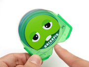 ワンプッシュで取り出しが可能！