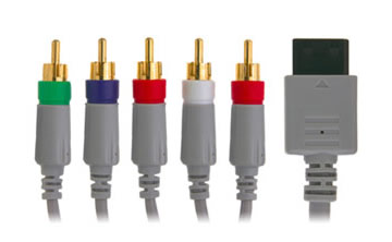 CYBER・コンポーネントケーブル（Wii用）