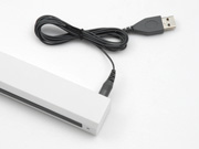 USB電源ケーブルで有線接続も可能！