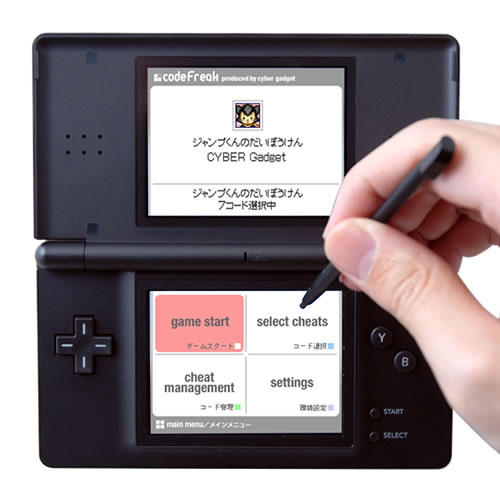 Nintendo DS  ゲームソフト　コード