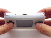 CYBER・ラバーケース（GBmicro用）クリアホワイト