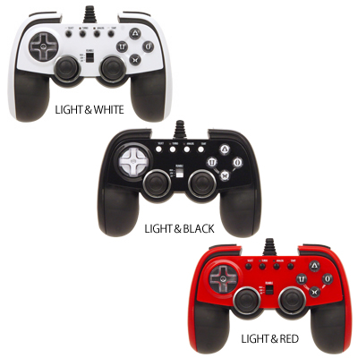 CYBER・アナログ連射コントローラ 光（PS2用）