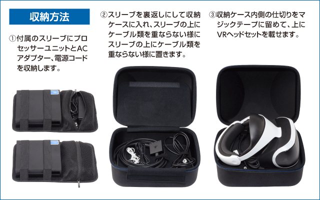 Cyber Vr収納ケース Ps Vr用 サイバーガジェット