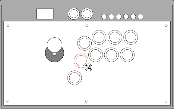アーケードフリーク⑭ボタン