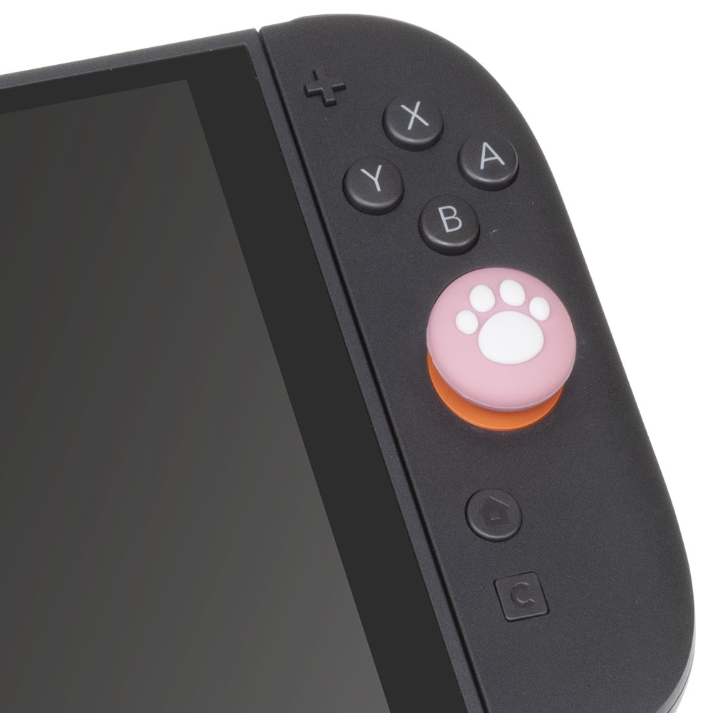 CYBER・アナログスティックカバー ねこにゃん/ねこにゃん プラス(Switch2 Joy-Con2用)